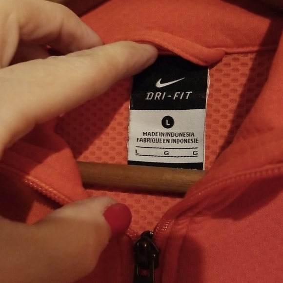 Nike Dri-Fit Orange Jacket - Picture 6 of 6